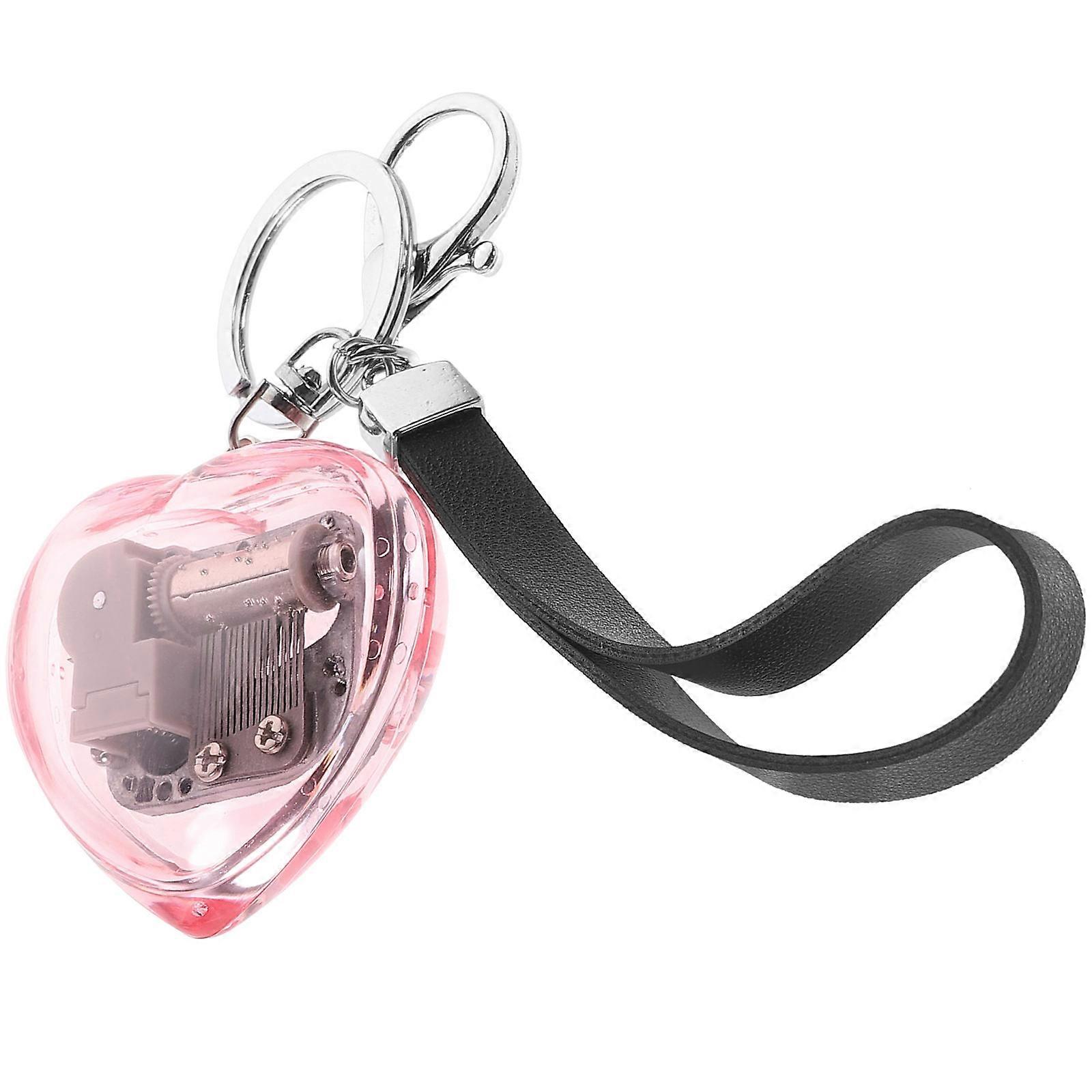 Unique Heart Keychains, Functional Bag Charms with for Key Attachment, Modern Style