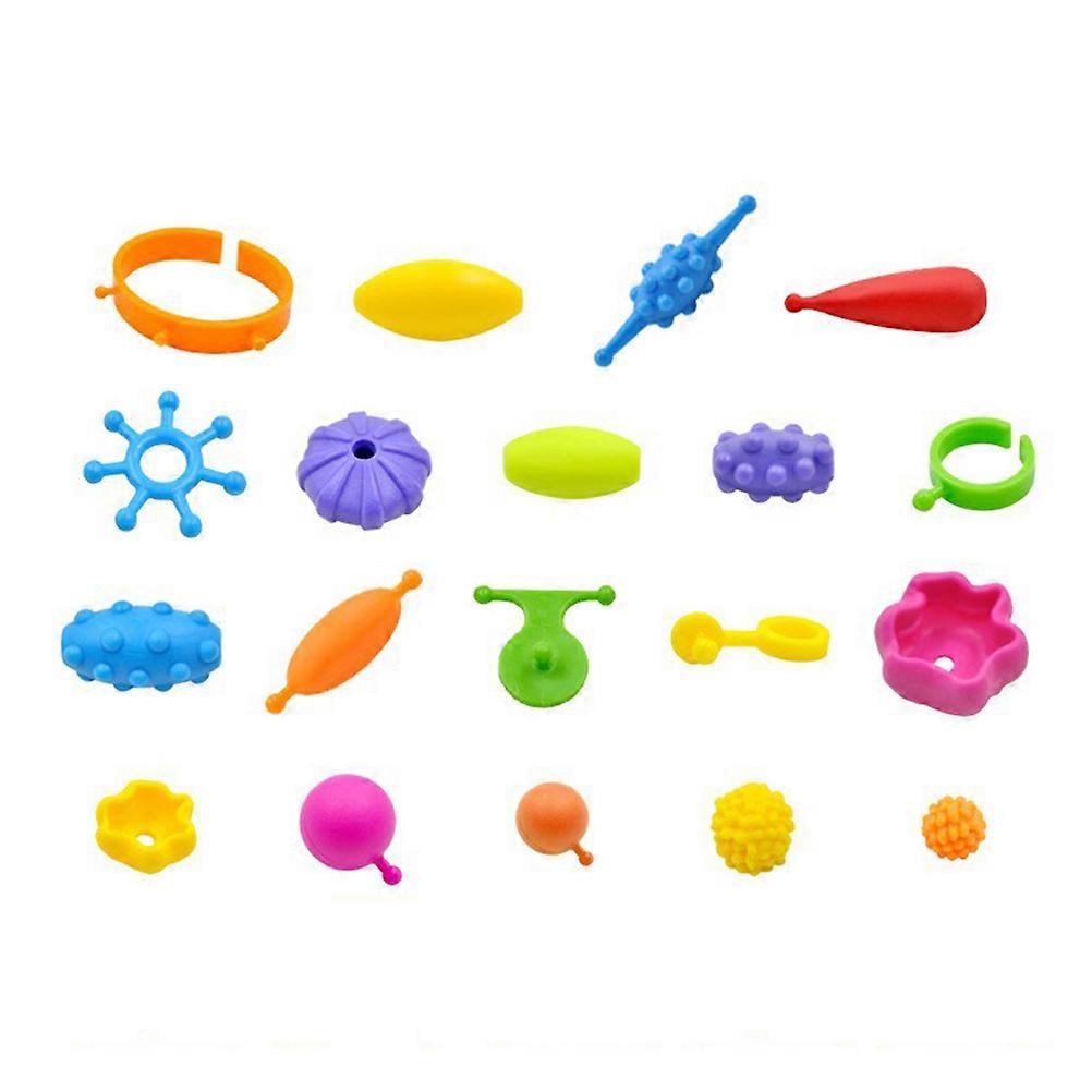 Educational Beads 165Pcs Assorted Color for Kids Playing with Endless Creativity and Fun
