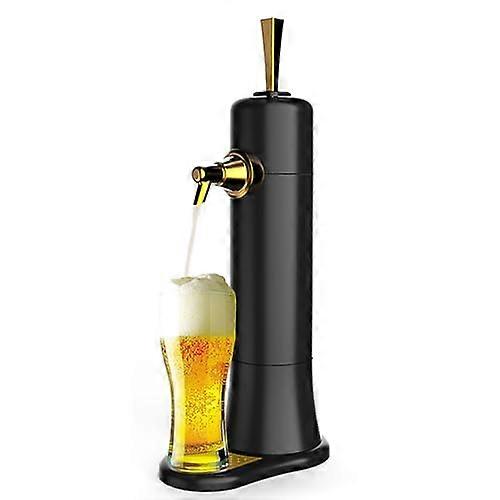 Beer Dispenser Tap - Portable Draft Beer Machine with Cooling and Vibration for Cans and Bottles, Fresh Enjoyment Anytime