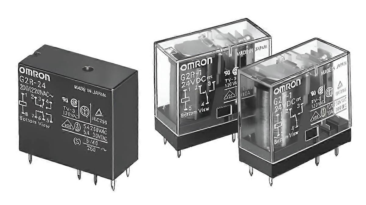 Omron Relay Dpst 9v Ac 5a Pcb Mount G2r-2a Dc9