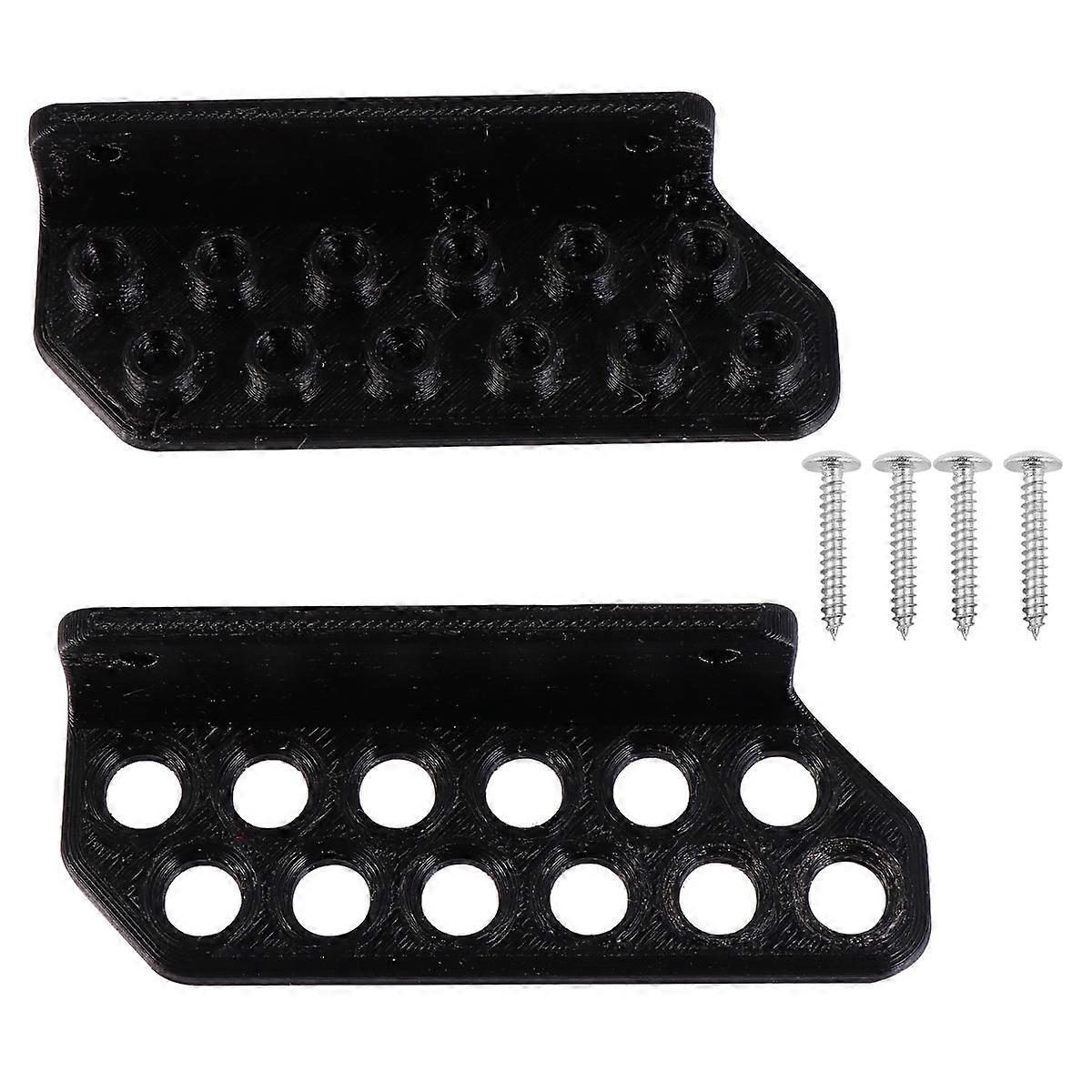 1 Pair of Wall Mounted Arrow Display Rack Self Adhesive Arrow Holder
