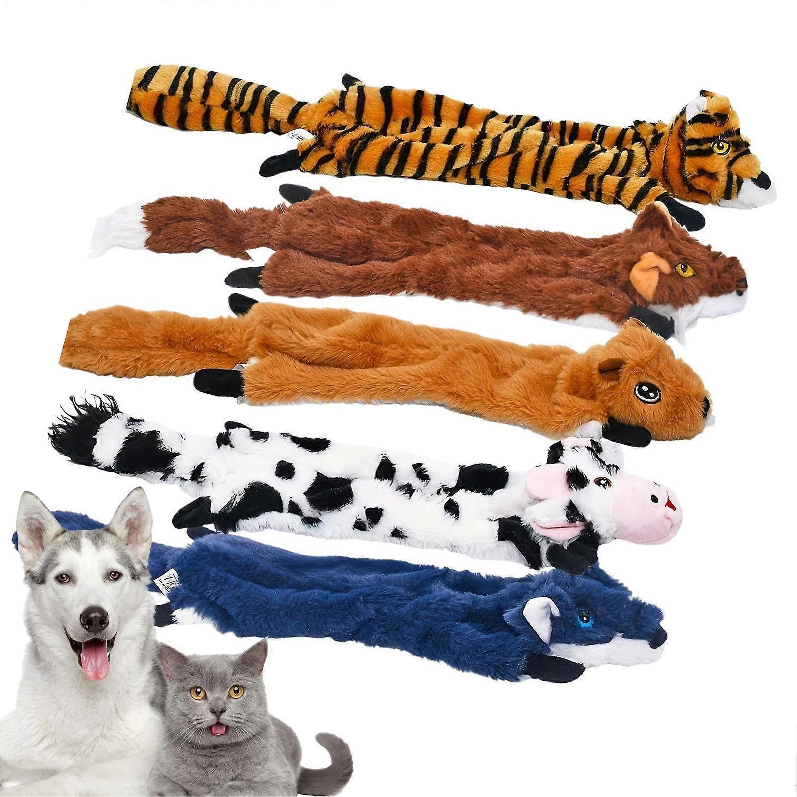 Dog toys, plush dog toys, interactive bitesimulated animals for training rewards, puppies, aggressive chewers, separation anxiety.
