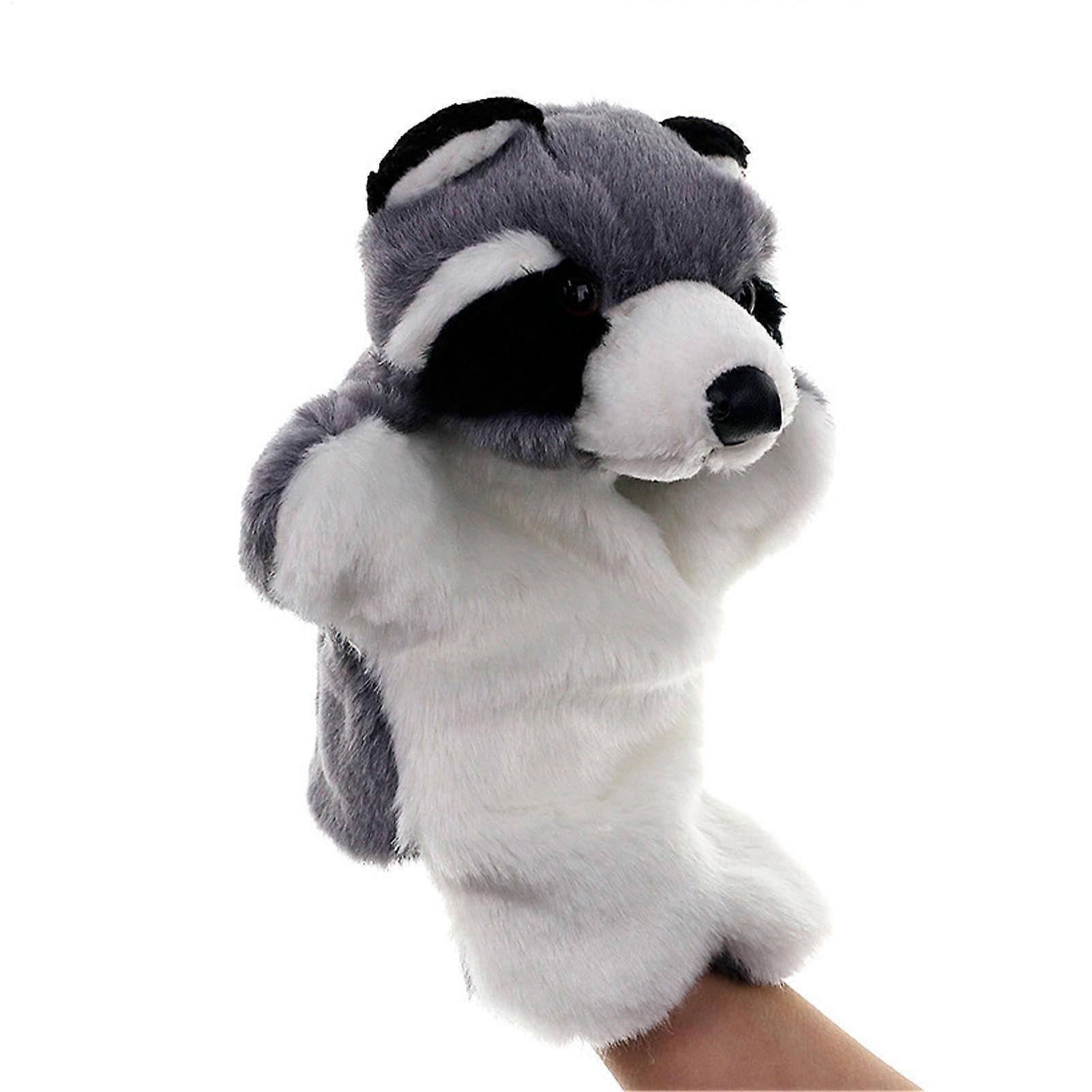 Animal Hand Puppet Toy for Children, Interactive Plush Cat Wrestling Doll for Dogs, Kittens, and Cats, Soft Fabric Design