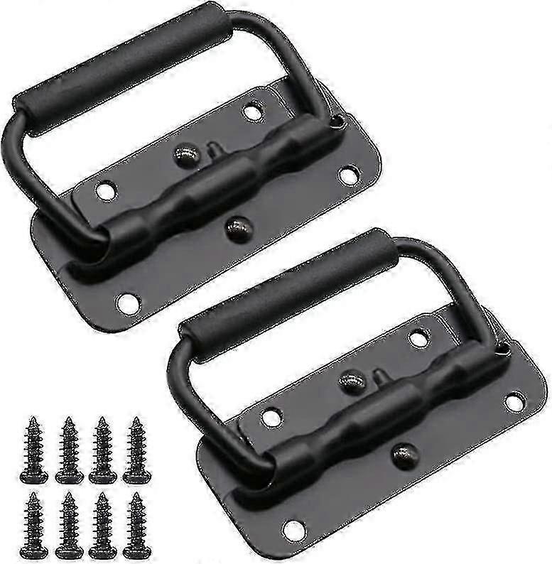 Box Handle 2pcs Folding Crate Handles 100 Mm Folding Handle Metal