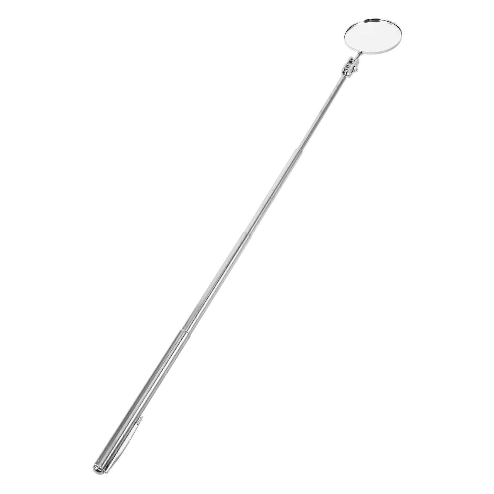 Rear View Mirror Rain Eyebrow Handle Inspection Mirror for Mechanics, 12-Inch Length, Adjustable Angle, Durable Material