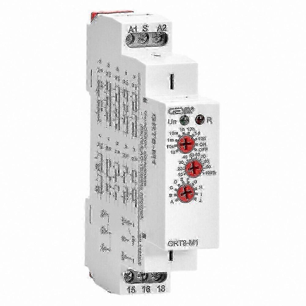 Multifunction Time Delay Relay 16A AC/DC 12V-240V DIN Rail Timer Switch