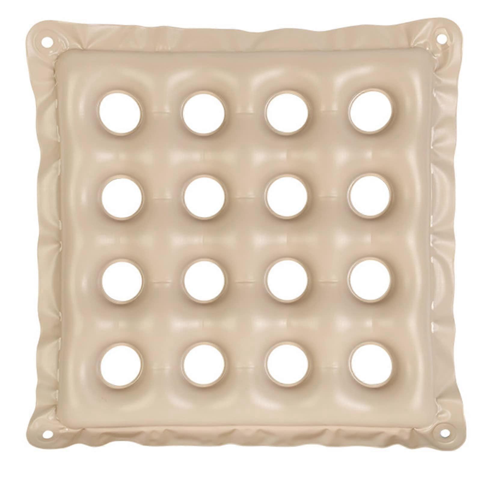 Inflatable seat cushion for pressure relief, comfortable antidecubitus support for wheelchairs and prolonged sitting, ideal for daily use. Ref: 5998