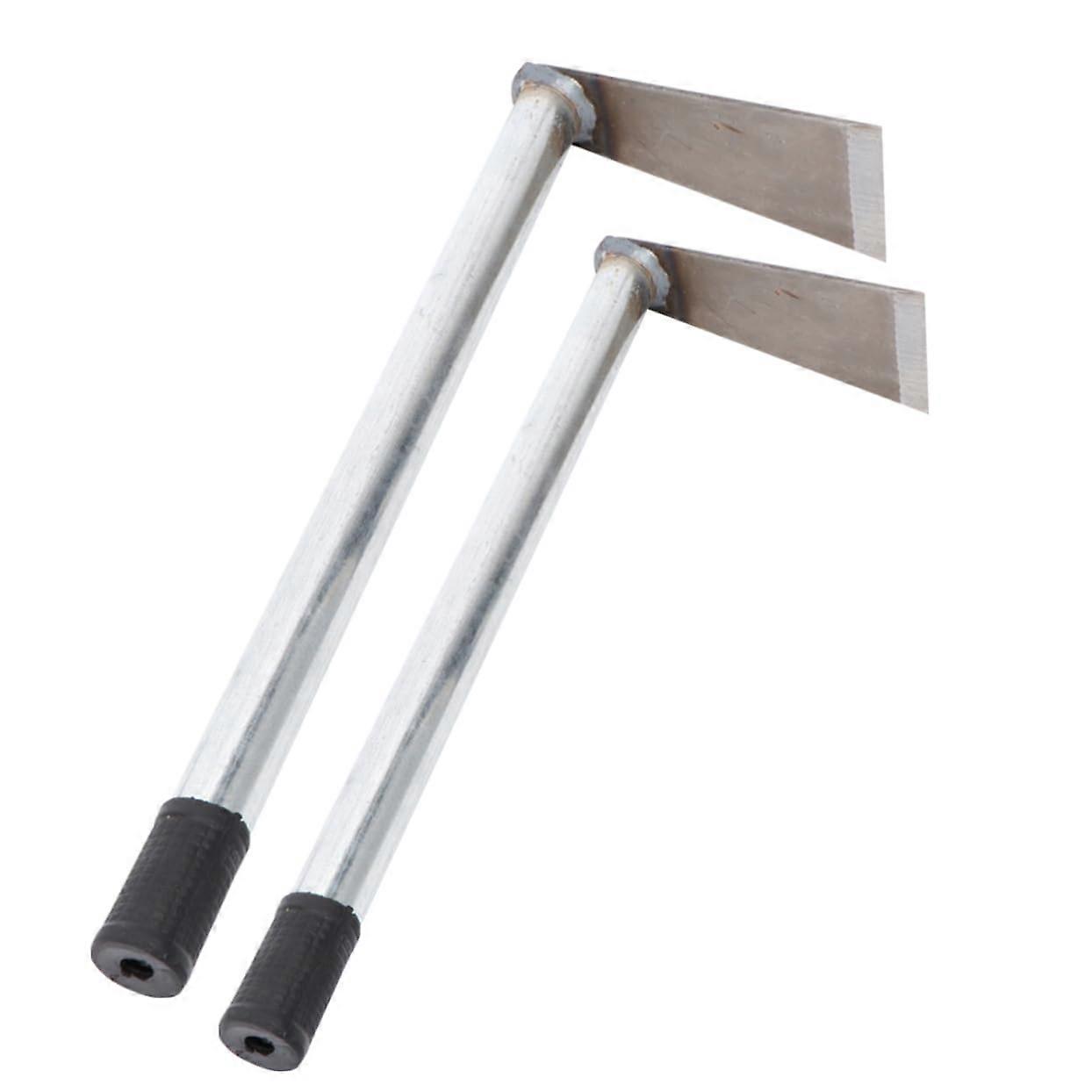 2 pieces hand hoe small garden tool for weeding, soil cultivation, and plant care, durable and rust for garden lovers.