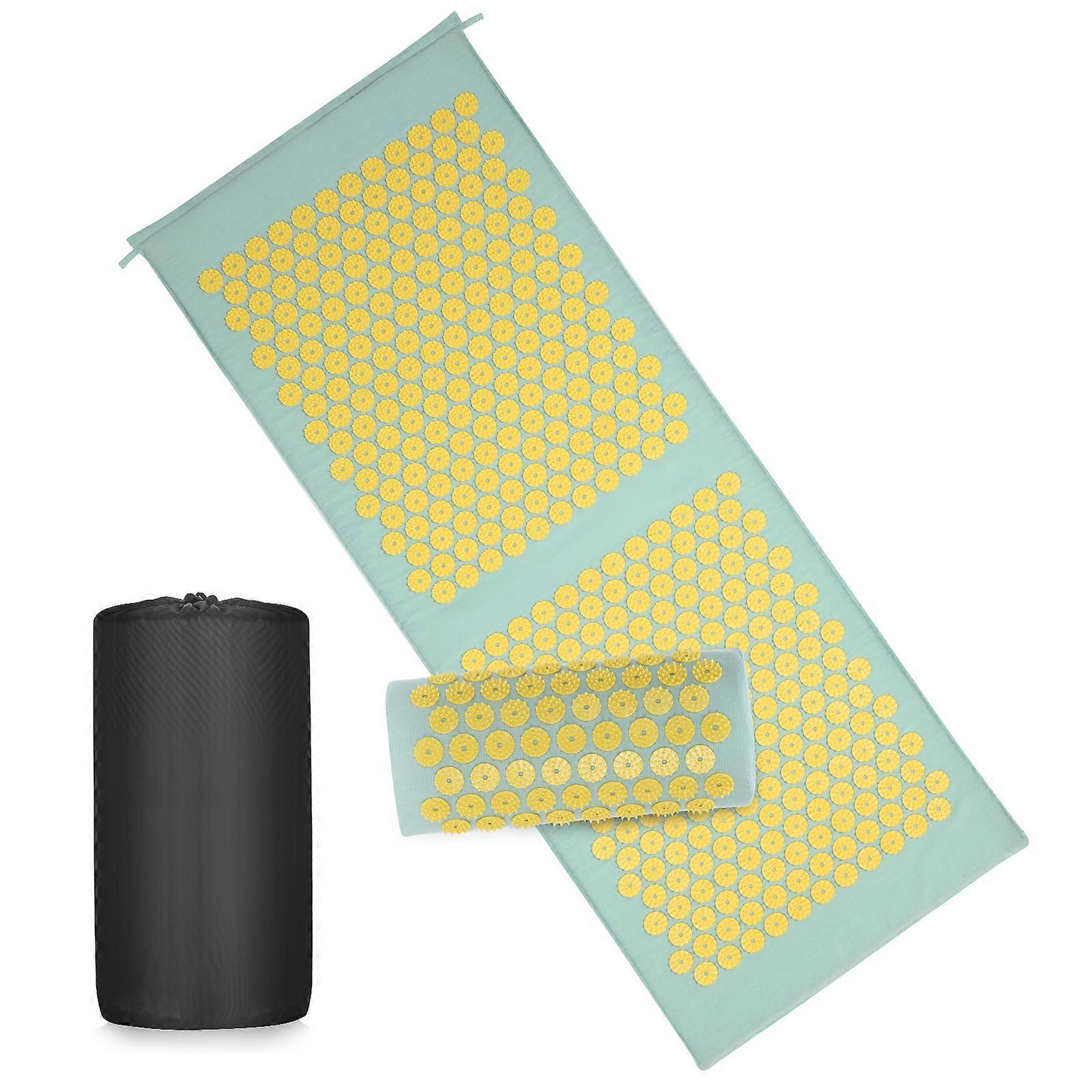 Acupressure Mat and Pillow Set