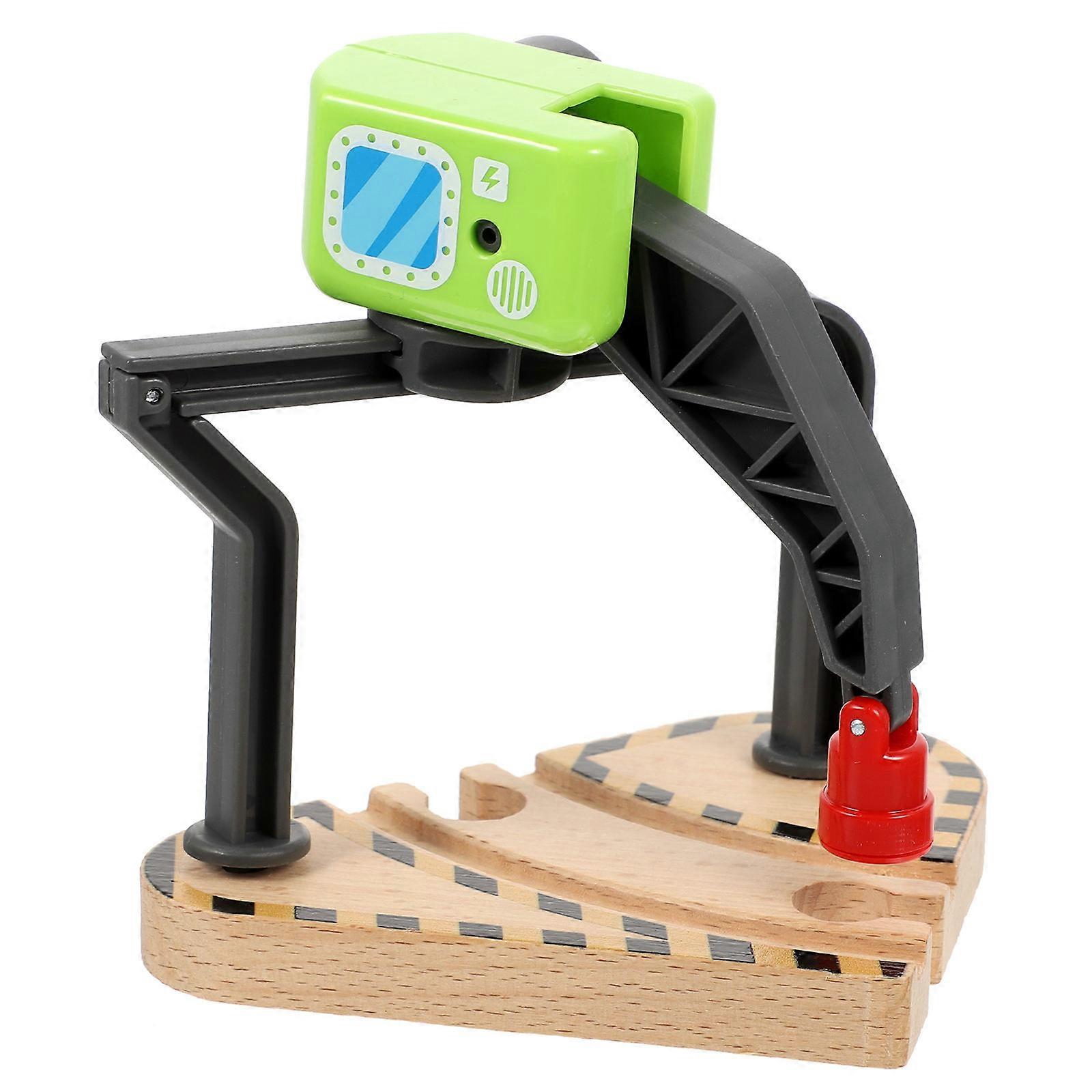 Simulation Crane Model for Kids Safe and Durable Made of Plastic and Wood