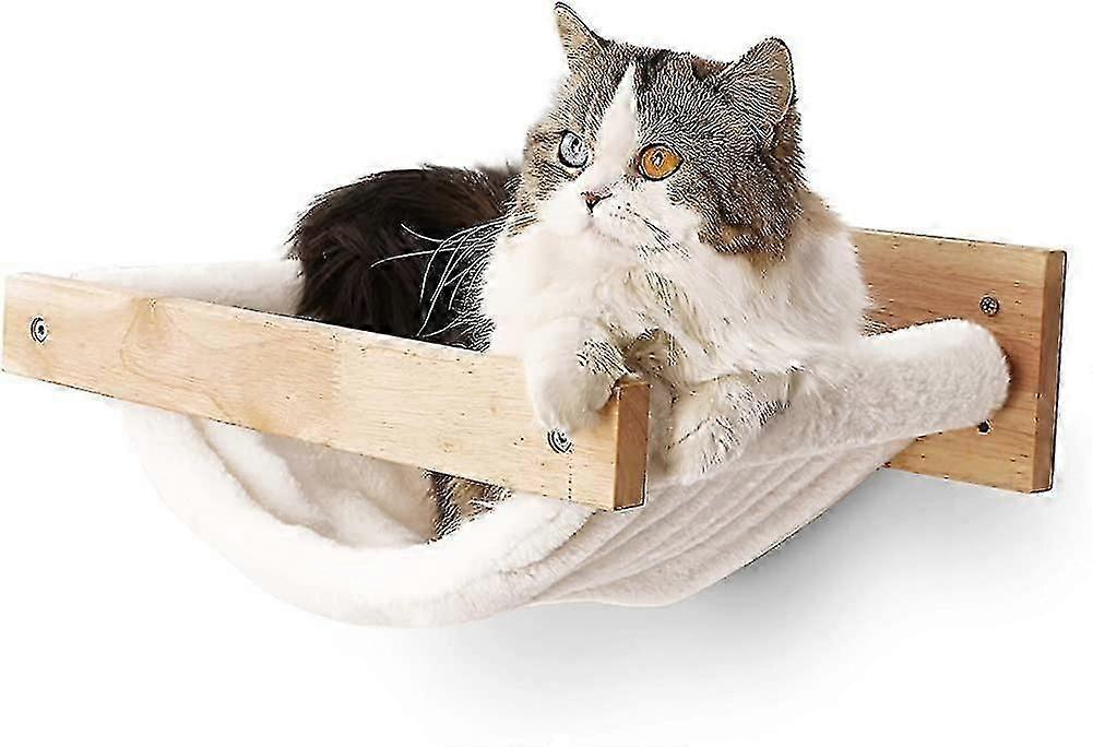 Cat Bed,cat Hammock Wall Mounted Large Cats Shelf - Modern Beds And Perches