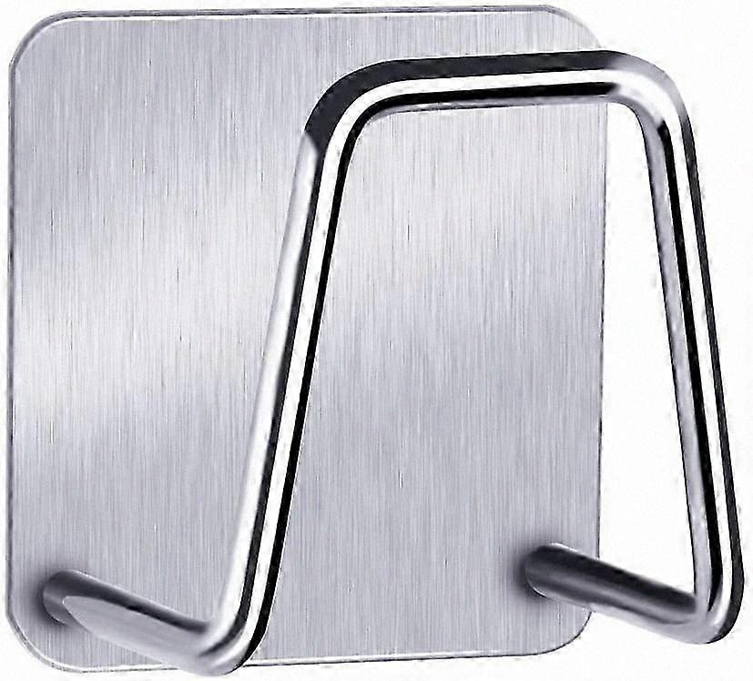 Self-Adhesive Kitchen Sink Sponge Holder - Rustproof Stainless Steel - 3 Pack Waterproof Quick-Drying Storage Caddy for Sponges