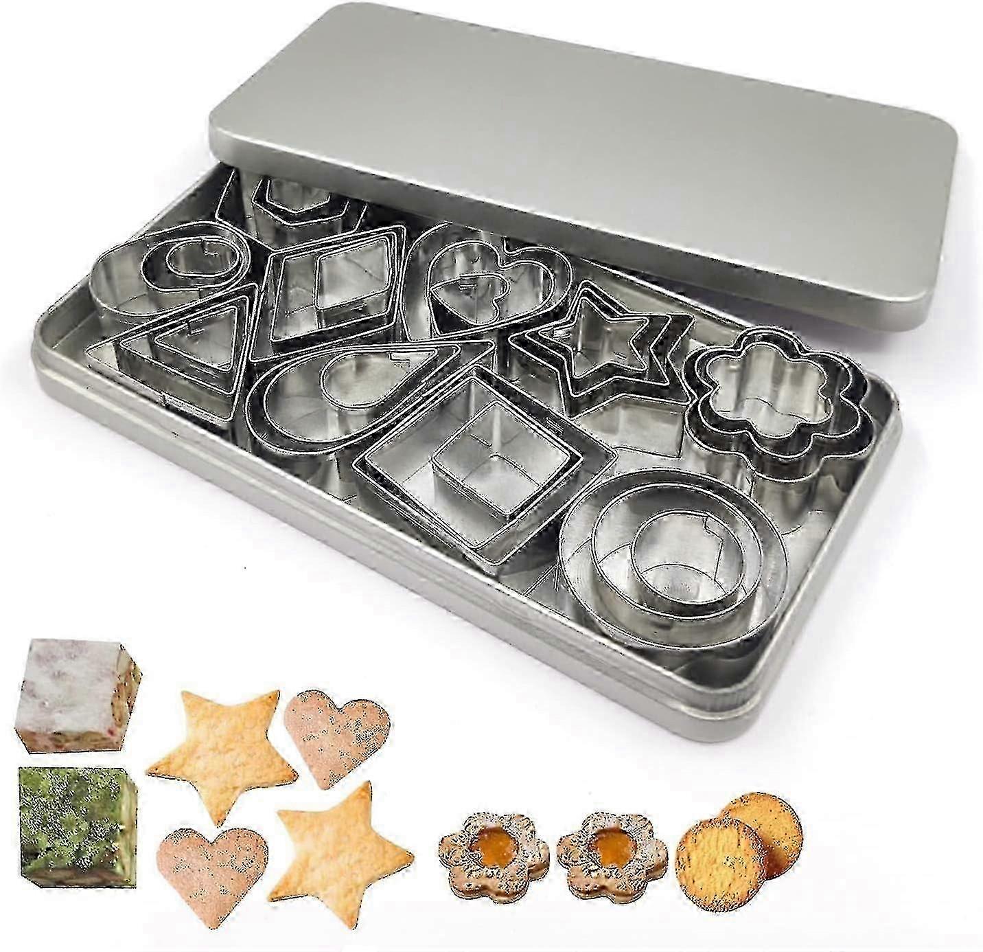Cookie Cutters, 30 Pieces Biscuit Cutters
