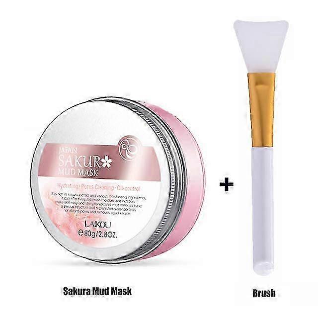 Sakura Face Care Set Sakura Mud Mask + Serum Essence for Face and B...