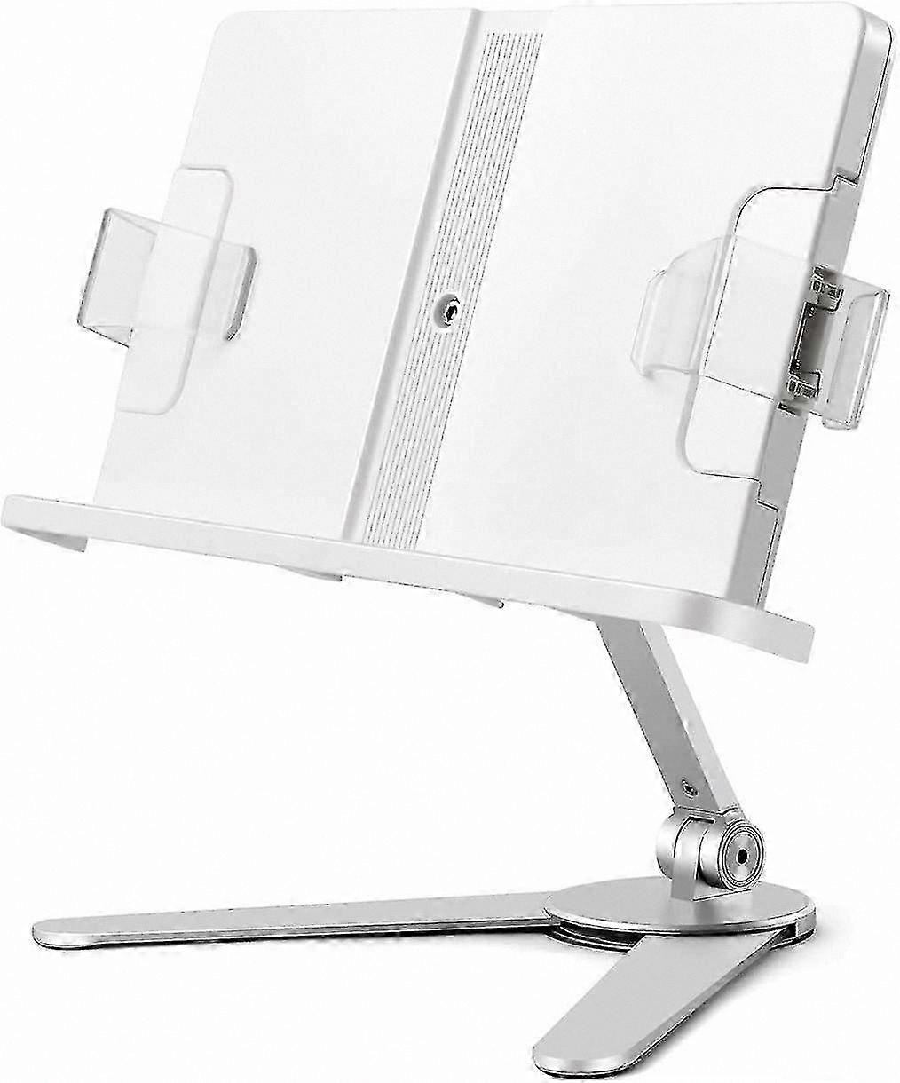 Foldable Adjustable Stand for Books & Tablets - Portable Lightweight Design for Reading