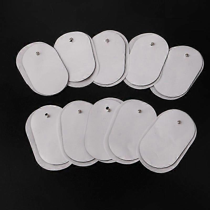 10-Pack Gel Electrode Pads for TENS Massager Replacement