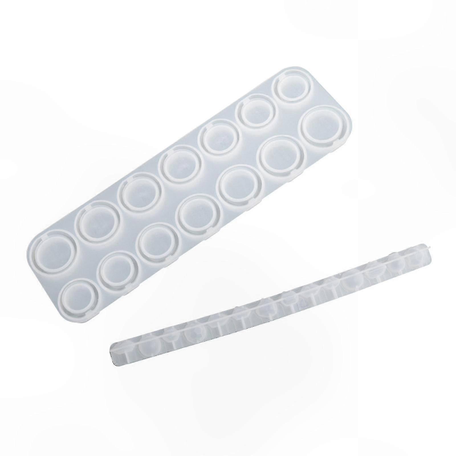 Silicone Resin Ring Mold for Crafting Various Sizes Casting Tool