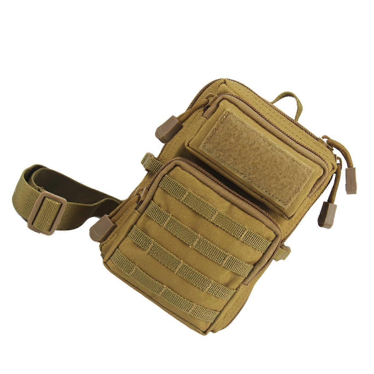 Small Pouch Kit Module Pack for Travel and Camping Storage Bag with Wear-Resistant Material and Phone Compartment