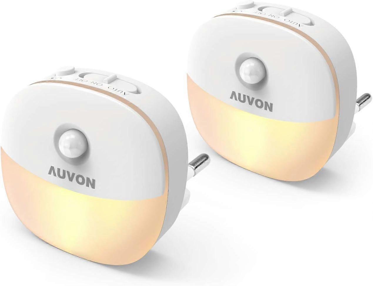 Night light socket with motion detector, LED brightness adjustable orientation