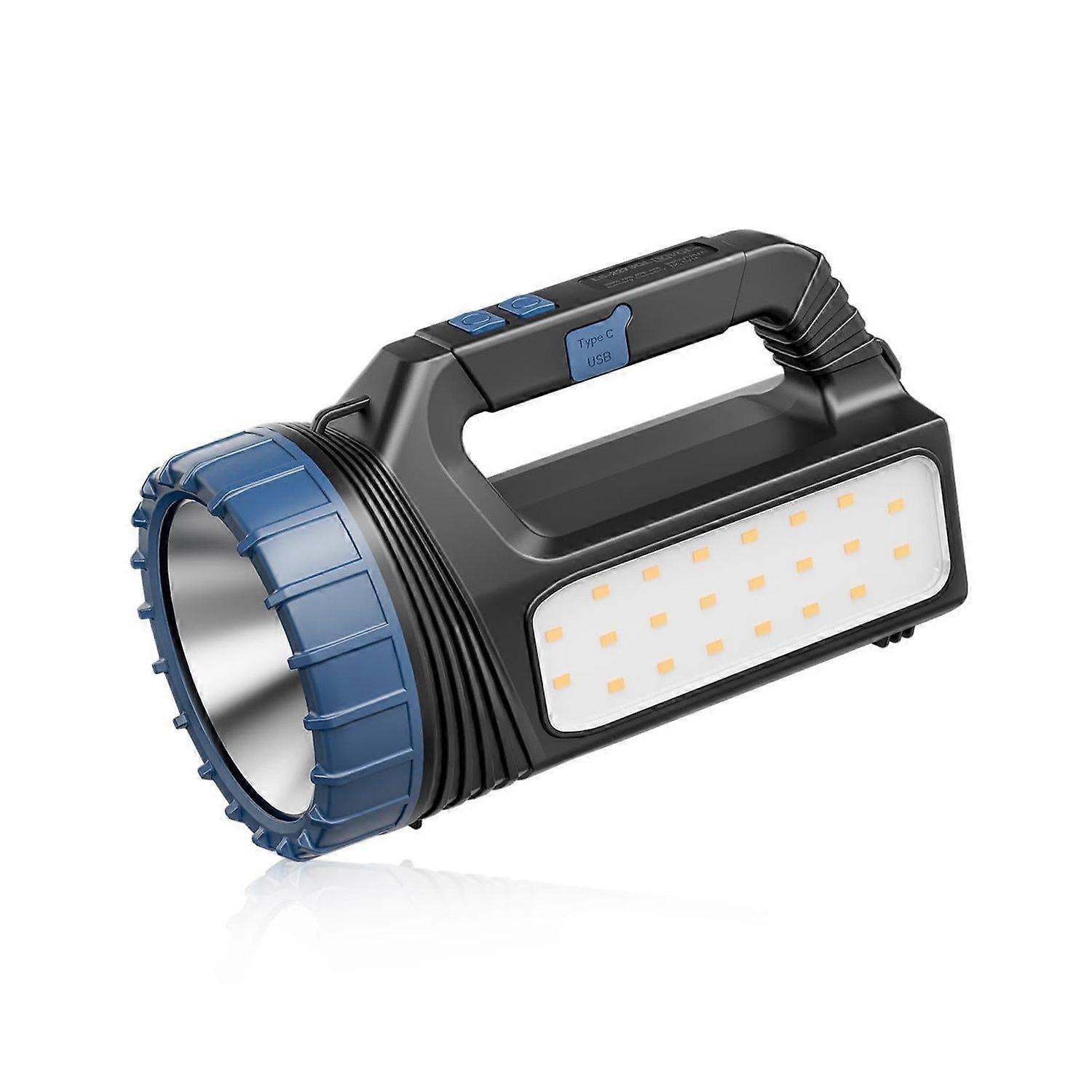 Solar Flashlights, Solar Flashlight Flashlights For Multi Function 8000 Lumens Led Flashlight With Emergency Strobe Light Emergencies, Led High Lumens