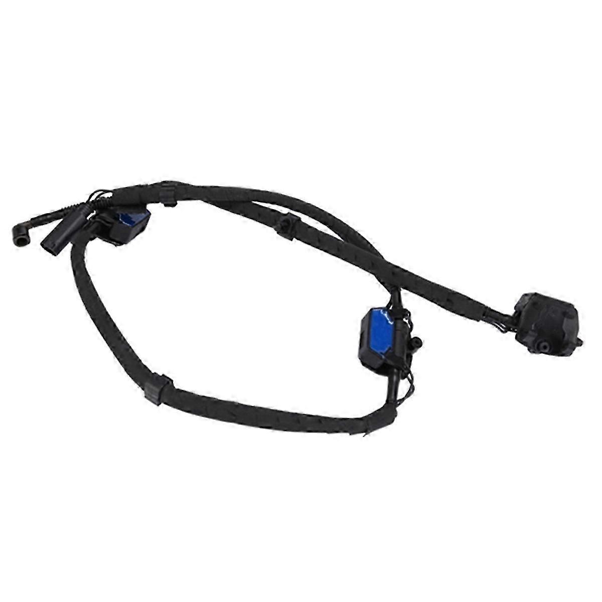 Windshield Nozzle Washer Nozzle Assembly with Wiring Harness for BMW 5 Series GT F07 520D 53 Models - Part Number 61677196950