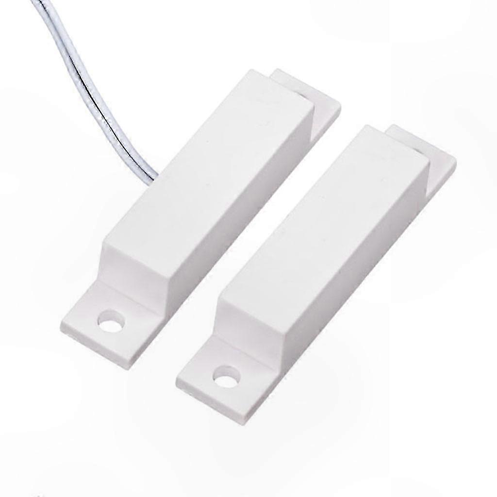 Magnetic Door Window Sensor, Easy-to-Install Security Switch for Home and Office Use
