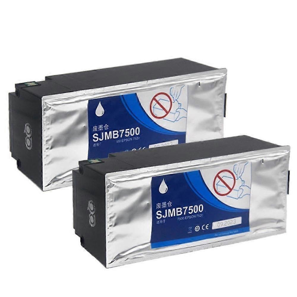 Maintenance Tank SJMB7500 2-Pack For ColorWorks C7500 C7500G TM-C7520G TM-C7510G Printers With Chip