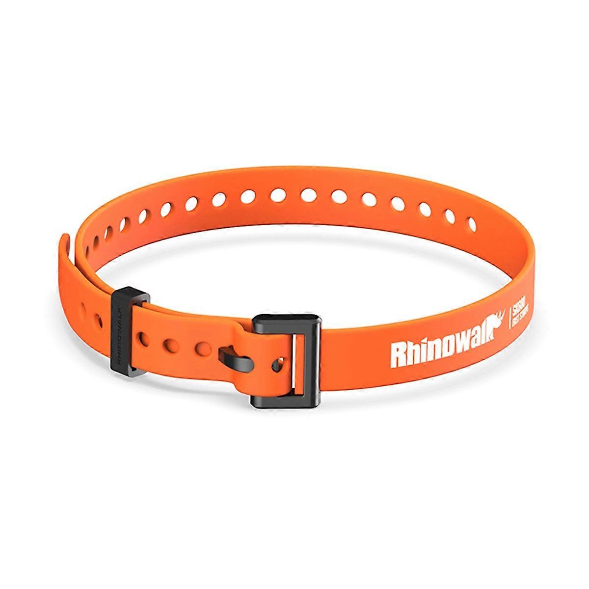 Rhinowalk TPU Plastic Elastic Scale Strap with Clip Safety Rubber Cargo Strap Compact Tie High Strength Strap Orange