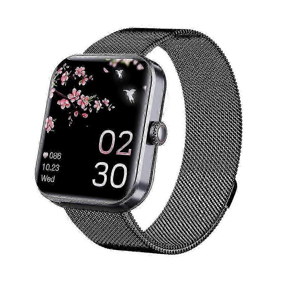 Chytré hodinky s monitorováním hladiny glukózy v krvi, tělesnou teplotou, sledováním EKG PPG a fitness trackerem