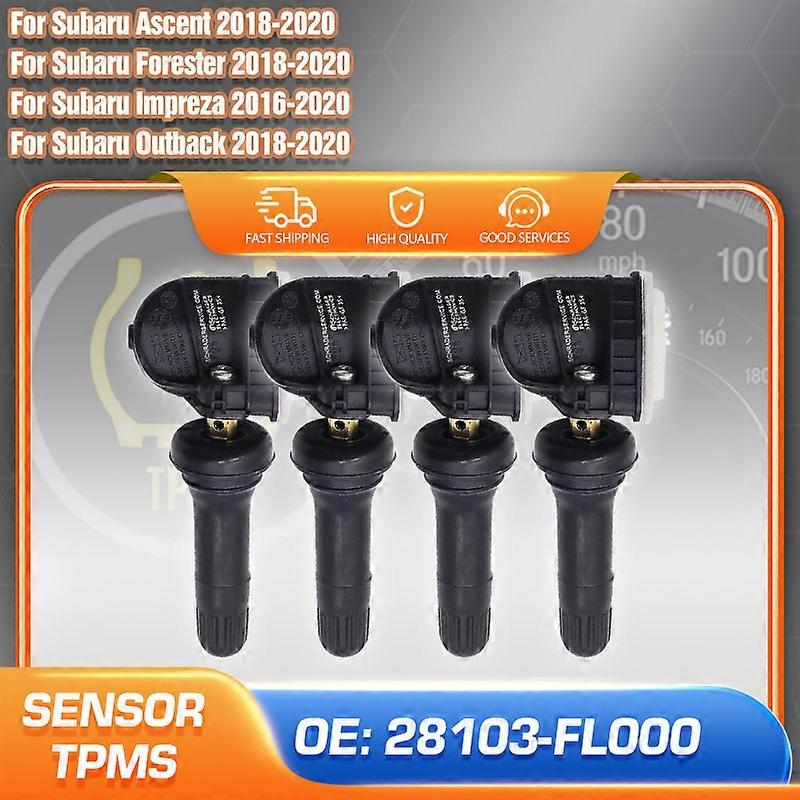 Applicable Car TPMS Sensor For Subaru Ascent Forester Impreza Legacy Outback WRX XV Crosstrek Tire Air Pressure Sensor 28103-FL000 433 MHz