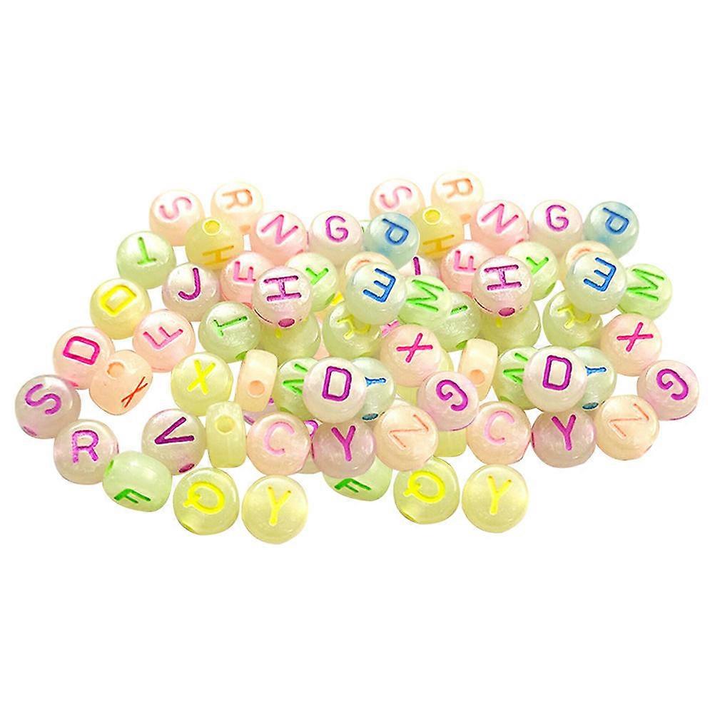 Glow in The Dark Letter Beads Loose Beads for Jewelry Making 2880Pcs