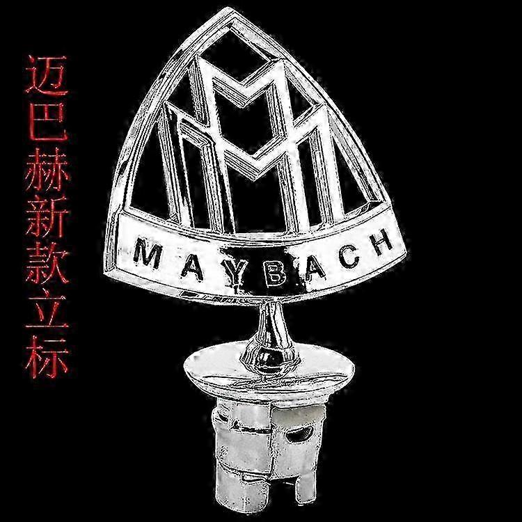 Suitable For Maybach's S Level Modification Of The Emblem, S400 S450 Side Emblem, Front And Rear Trunk Emblem, Wheel Hub Cover