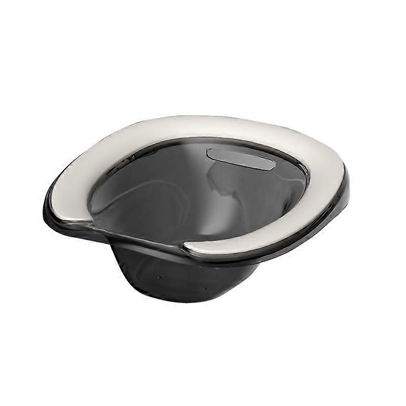 Sitz Bath For Toilet Seat Foldable Tub Soaked Steam Grey For Hemorrhoids Perineum Relief Pregnant Women Postpartum Care