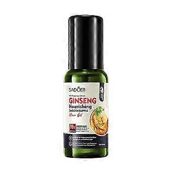 Ginseng Och Polygonum Multiflorum Närande Och Slät Hårvård Eterisk Olja