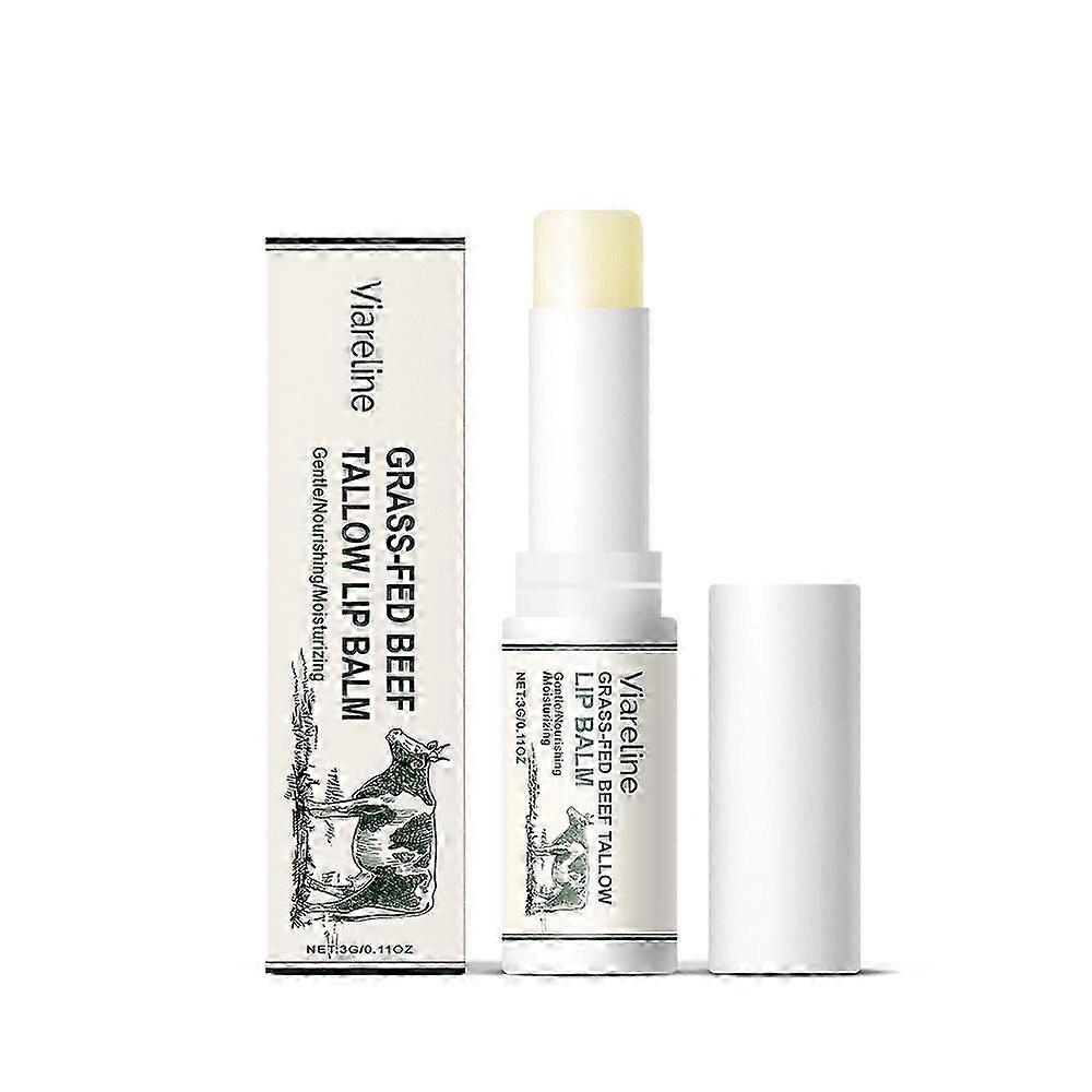 Beef Tallow Lip Balm,organic Grass Fed Tallow Balm,natural Beef Tallow Chapstick