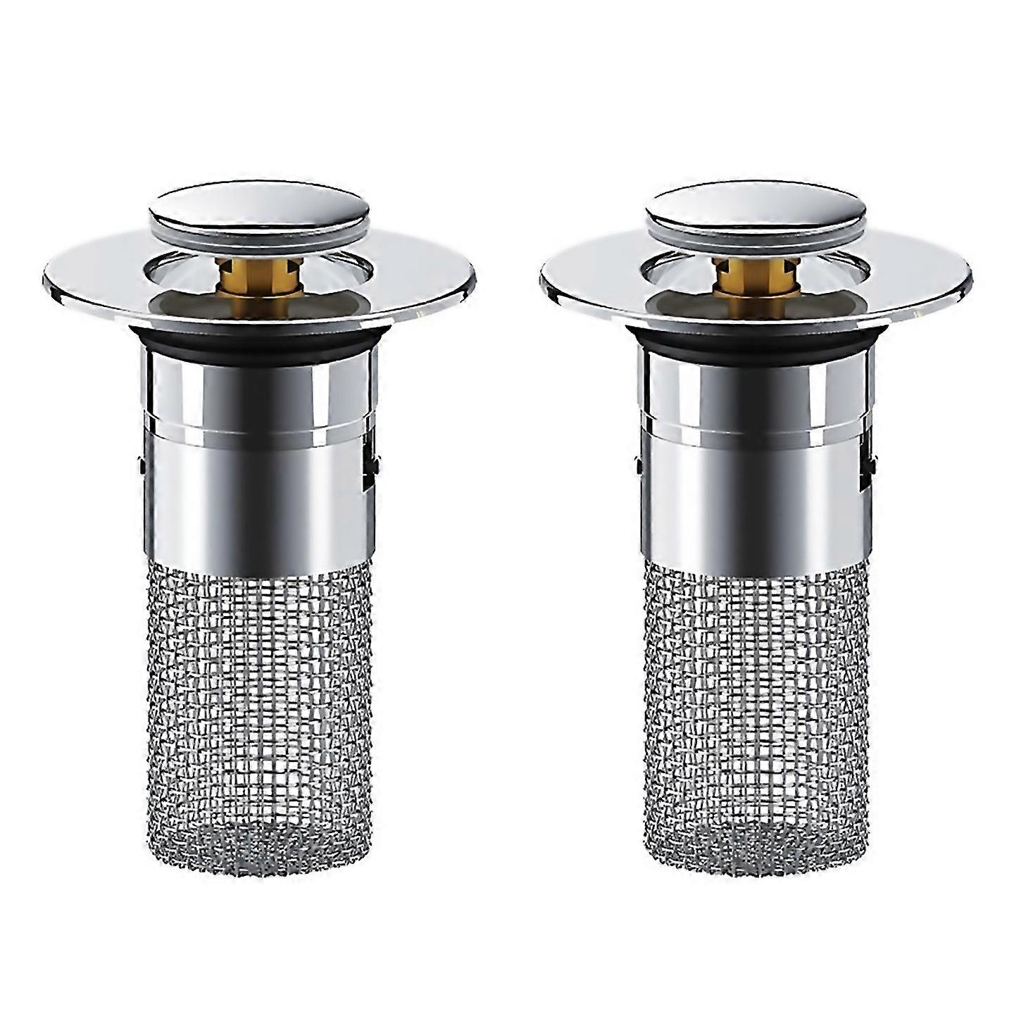 Für Abflusssieb nach oben mit abnehmbarem Edelstahlsieb