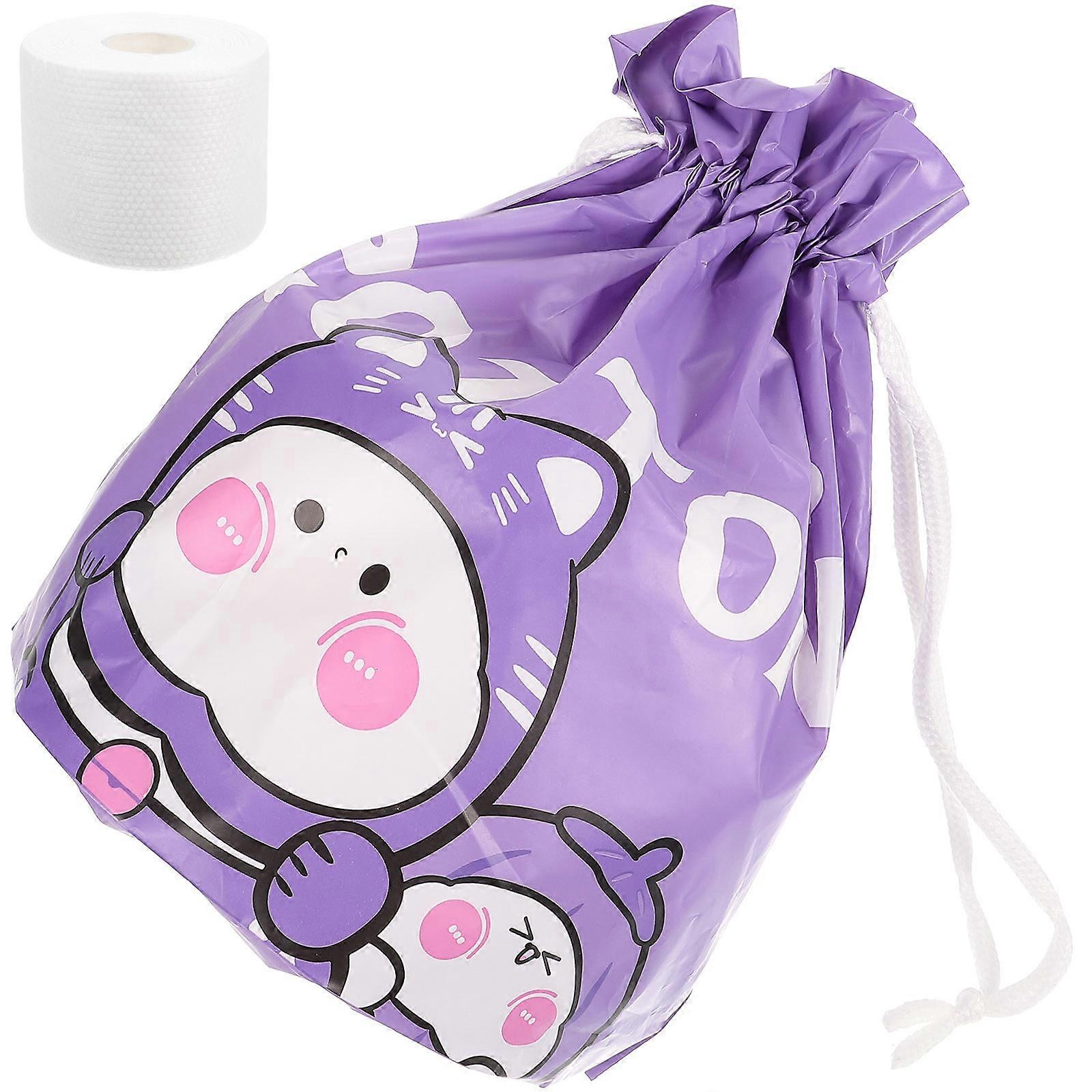 Disposable Face Towel 1 Roll for Portable Use Soft and Comfortable Fabric