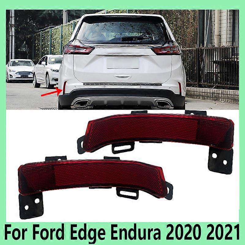 Rear Bumper Reflector Stop Light For Ford Edge Endura 2020 2021 Brake Warning Light Turn Signal Light Fog Light Tail Light