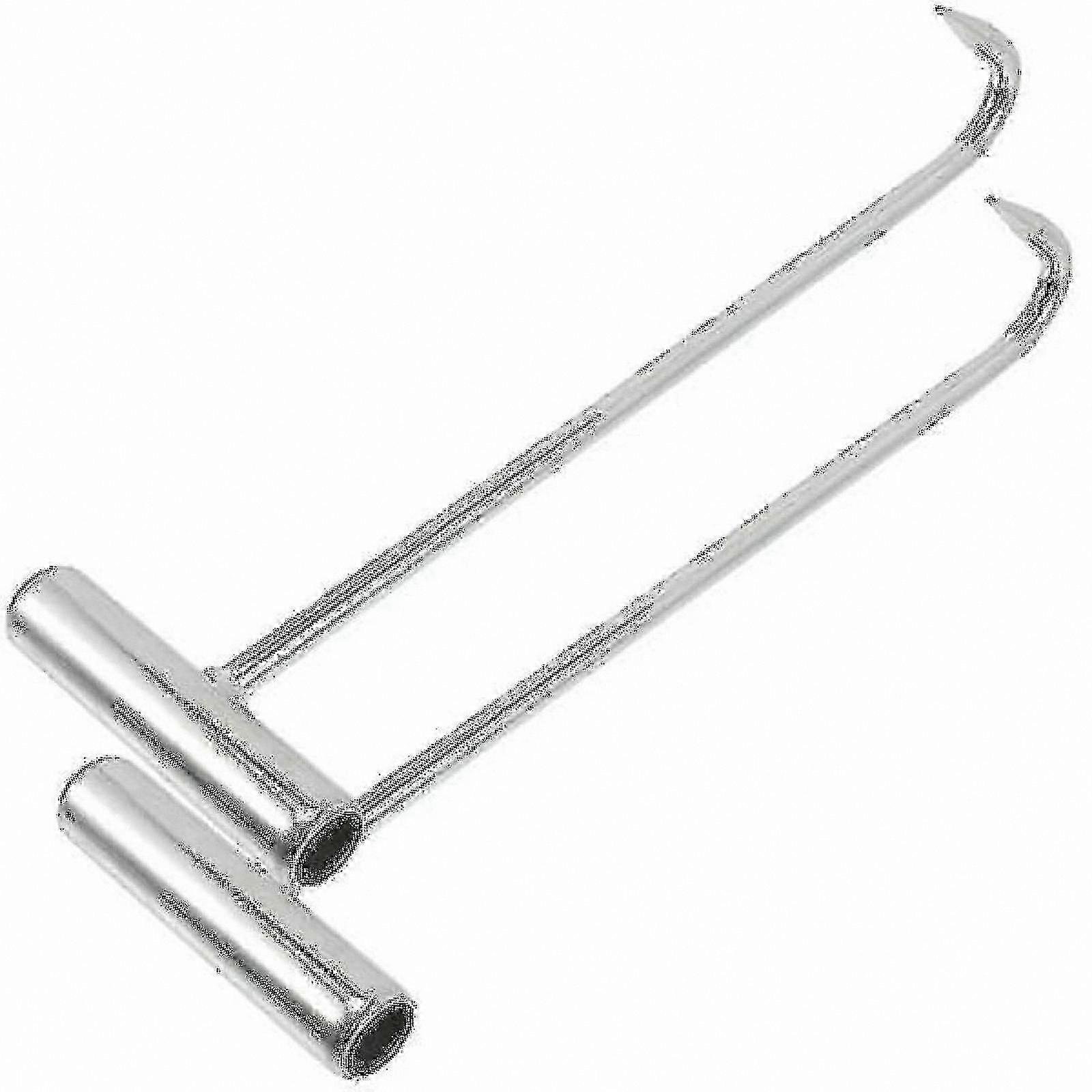 2-Pack Manhole Cover Hooks for Lifting and Pulling Drain Grates
