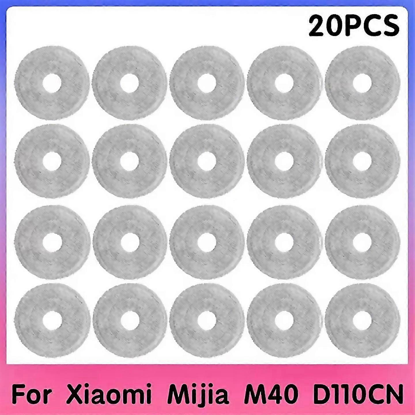 For 20pcs Mop Cloth Compatible For M40 D110cn Parts