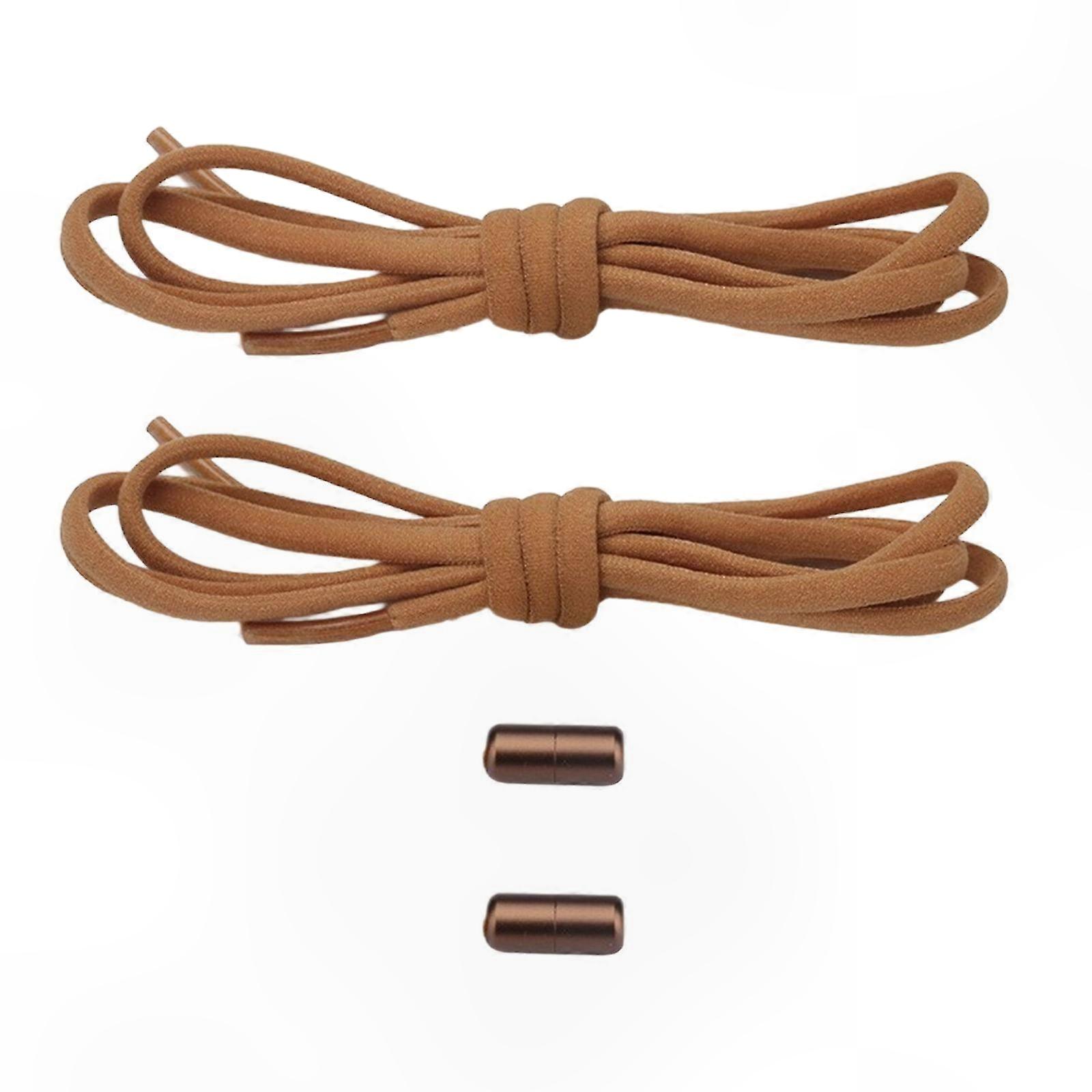 Elastic No-Tie Shoelaces for Sneakers | Metal Aglets | Effortless Wear for Students & Professionals
