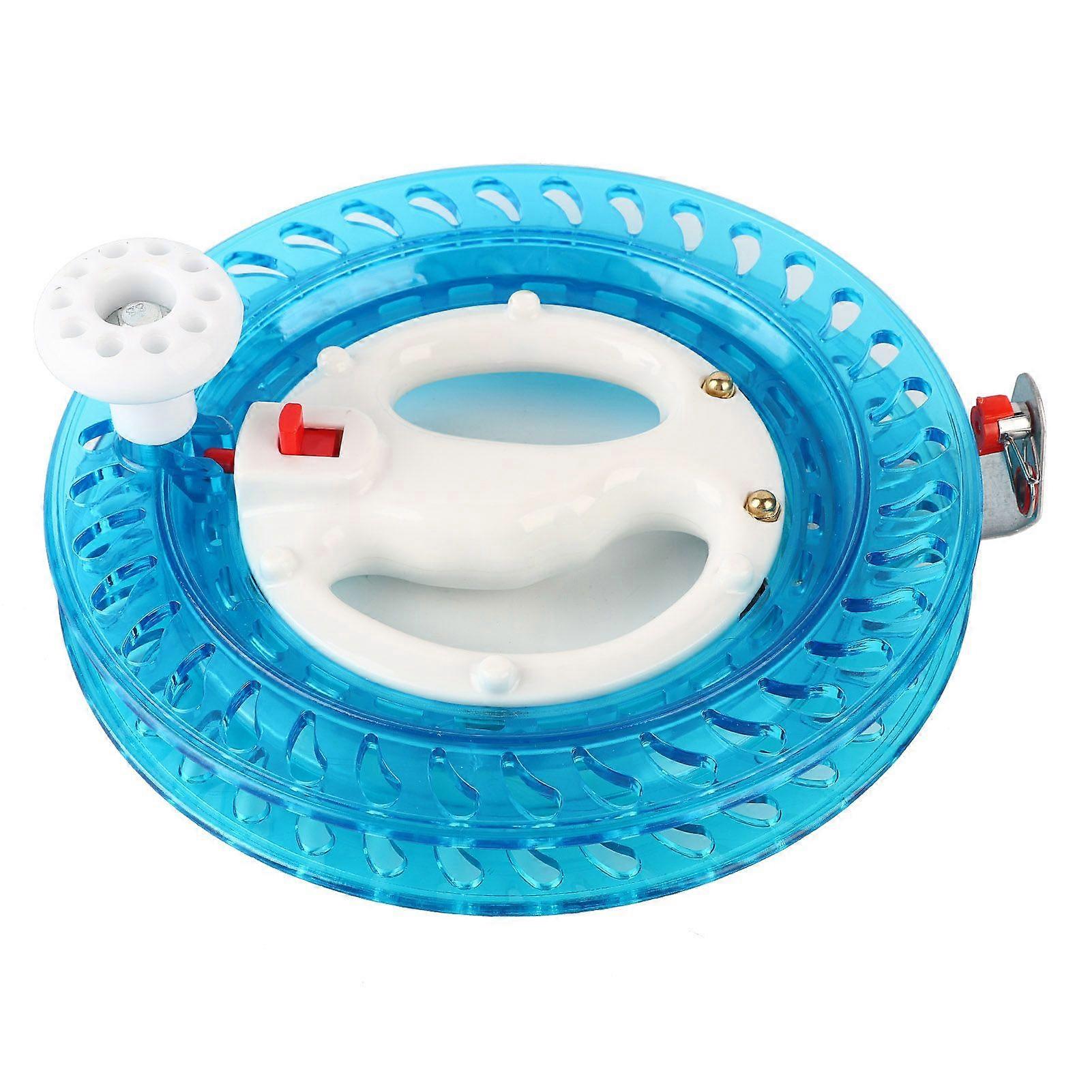 ABS Multifunction Sea Fishing Wheel Hand Wire Wrapping Fly Line Fishing Reel Accessoryblue