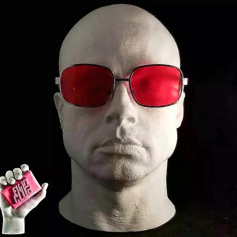 Project Mayhem γυαλιά ηλίου Fight Club Tyler Durden Oliver Peoples 523 Brad Pitt RED φακός ανδρικά γυαλιά ηλίου: με κουτί