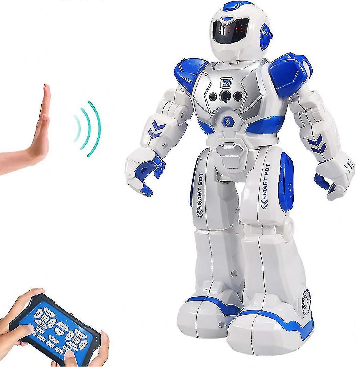 Remote Control Robot For Kids , Intelligent Programmable Robot With Infrared Controller Toys,dancing,singing, Moonwalking And Led Eyes,gesture S