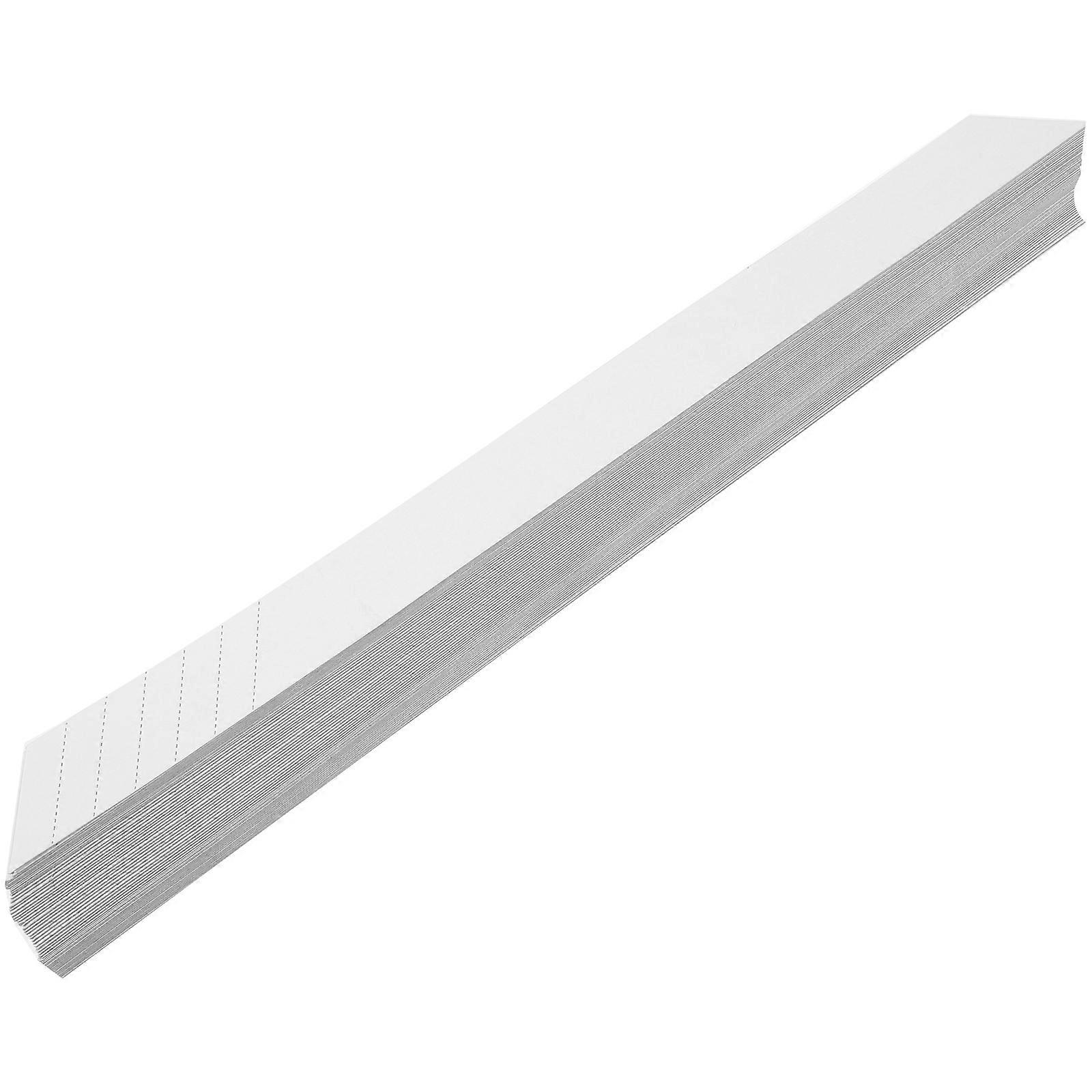 Collar Stay Supports Rectangular Strip For Professional Appearance Of Shirts 200 Pcs