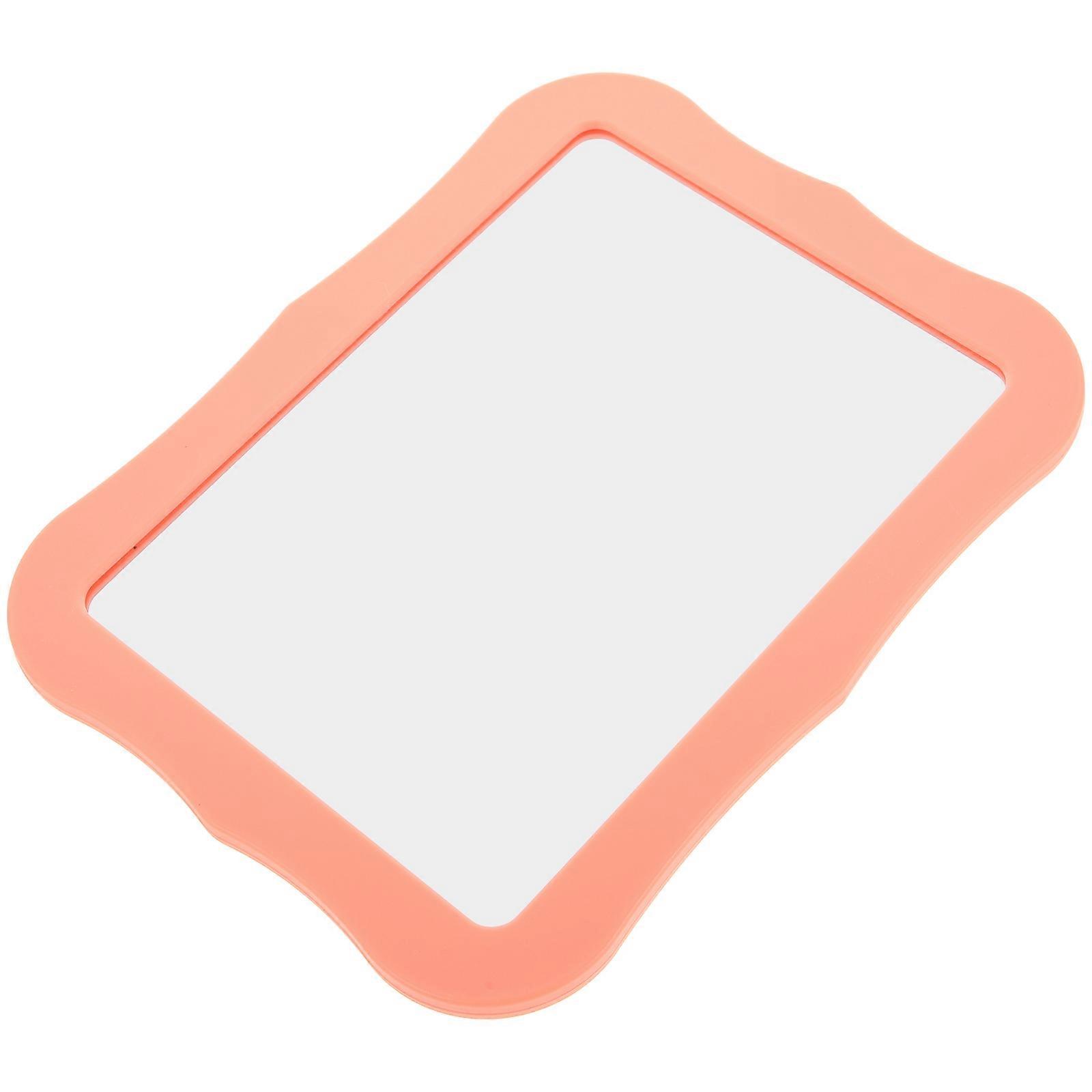 Locker Mirror Magnetic Mirror for Home Use 5Pcs Orange Set