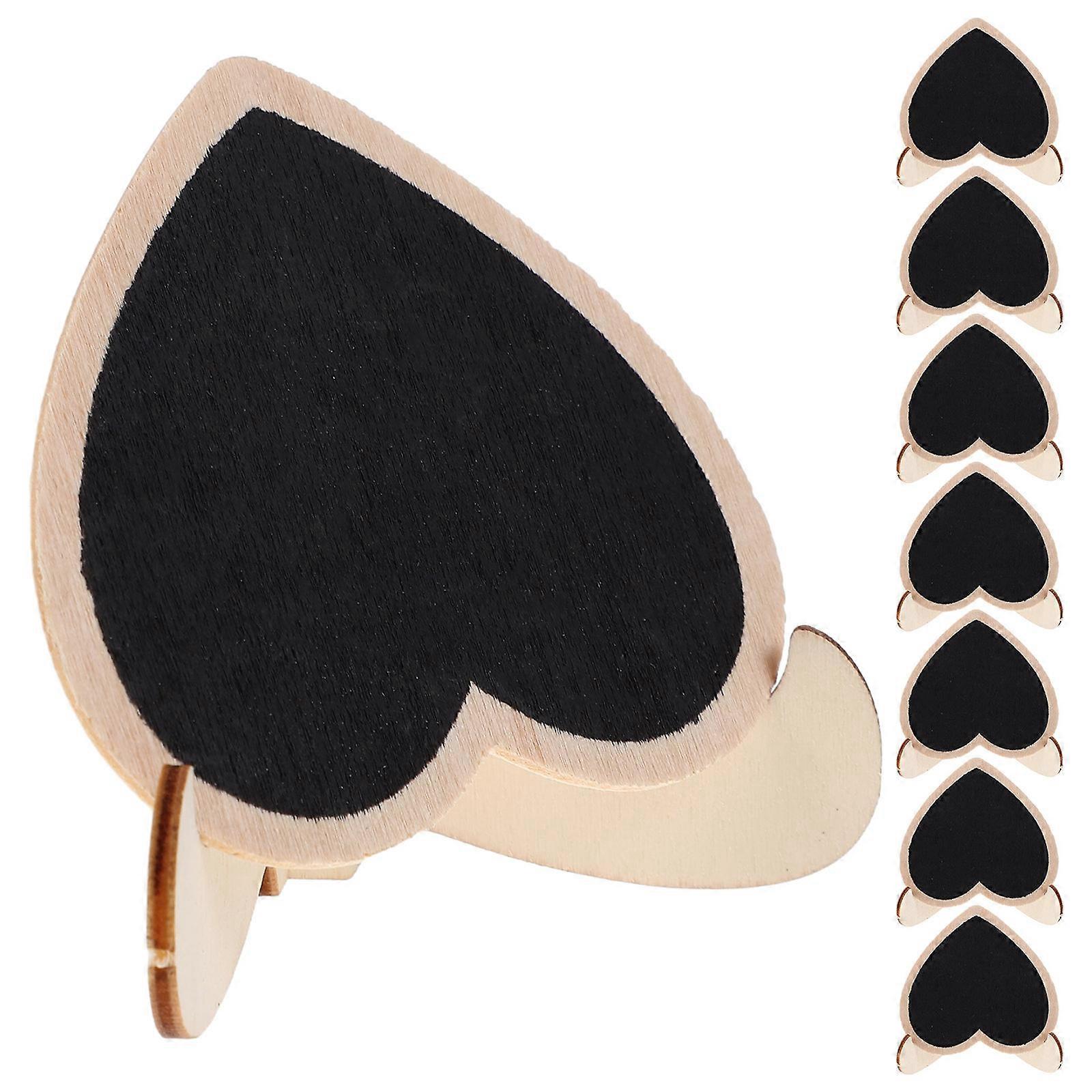 Small Message Boards 50 Pcs Heart Shaped Design For Christmas Table And Events Easy To Use