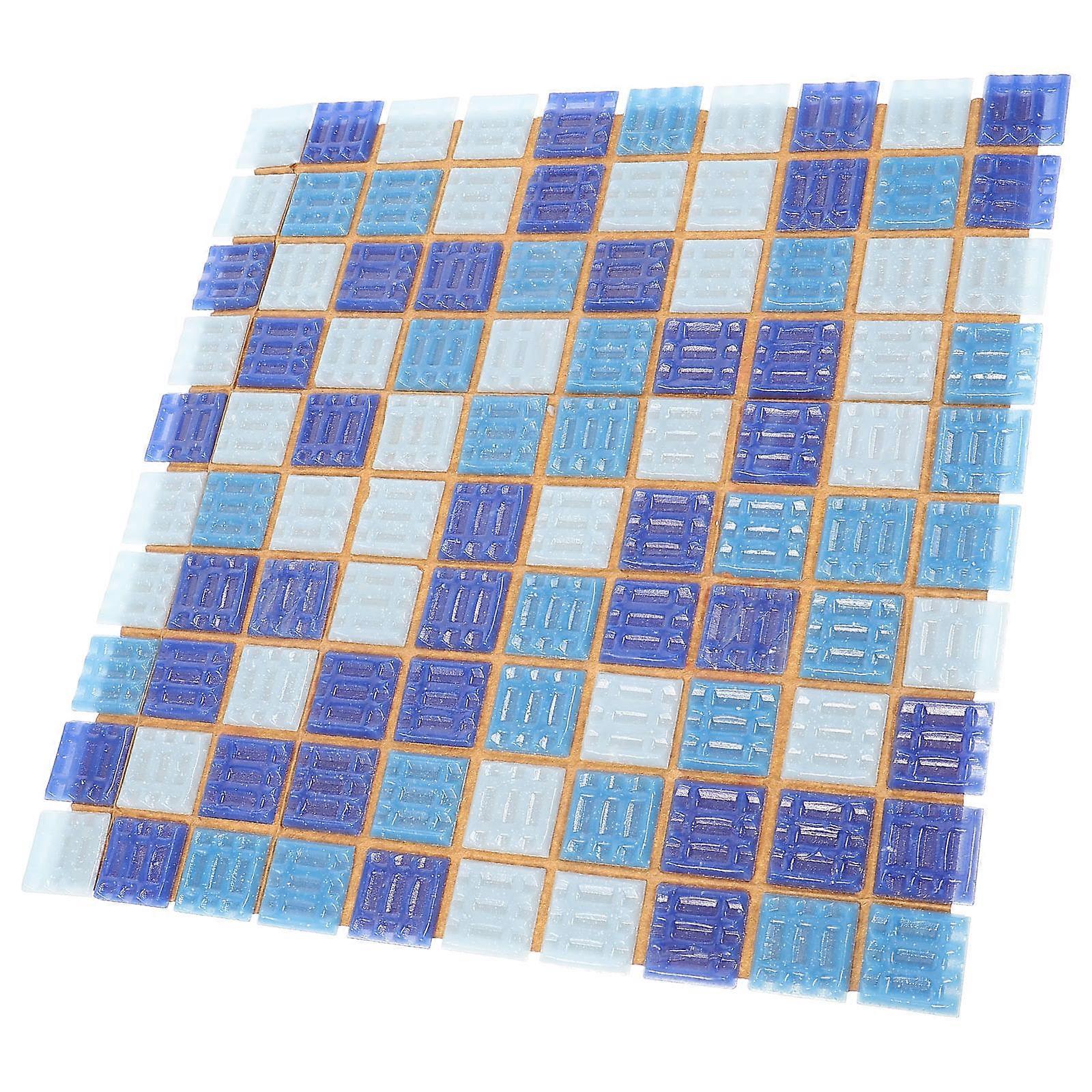 Decorative Tiles Mosaic Tiles Wall Tiles Indoor Decoration Multi Color 31.8x31.8cm Moisture Proof 1 Sheet