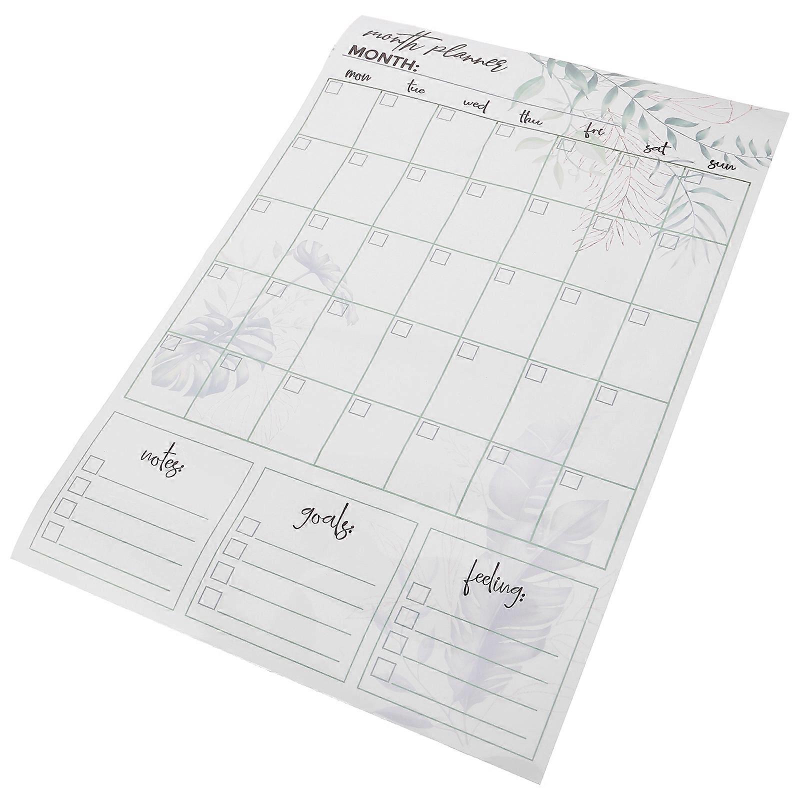 Adhesive Message Board Sheet For Walls And Furniture 44x30cm Multi Color PVC Material Erasable Writing 4Pcs
