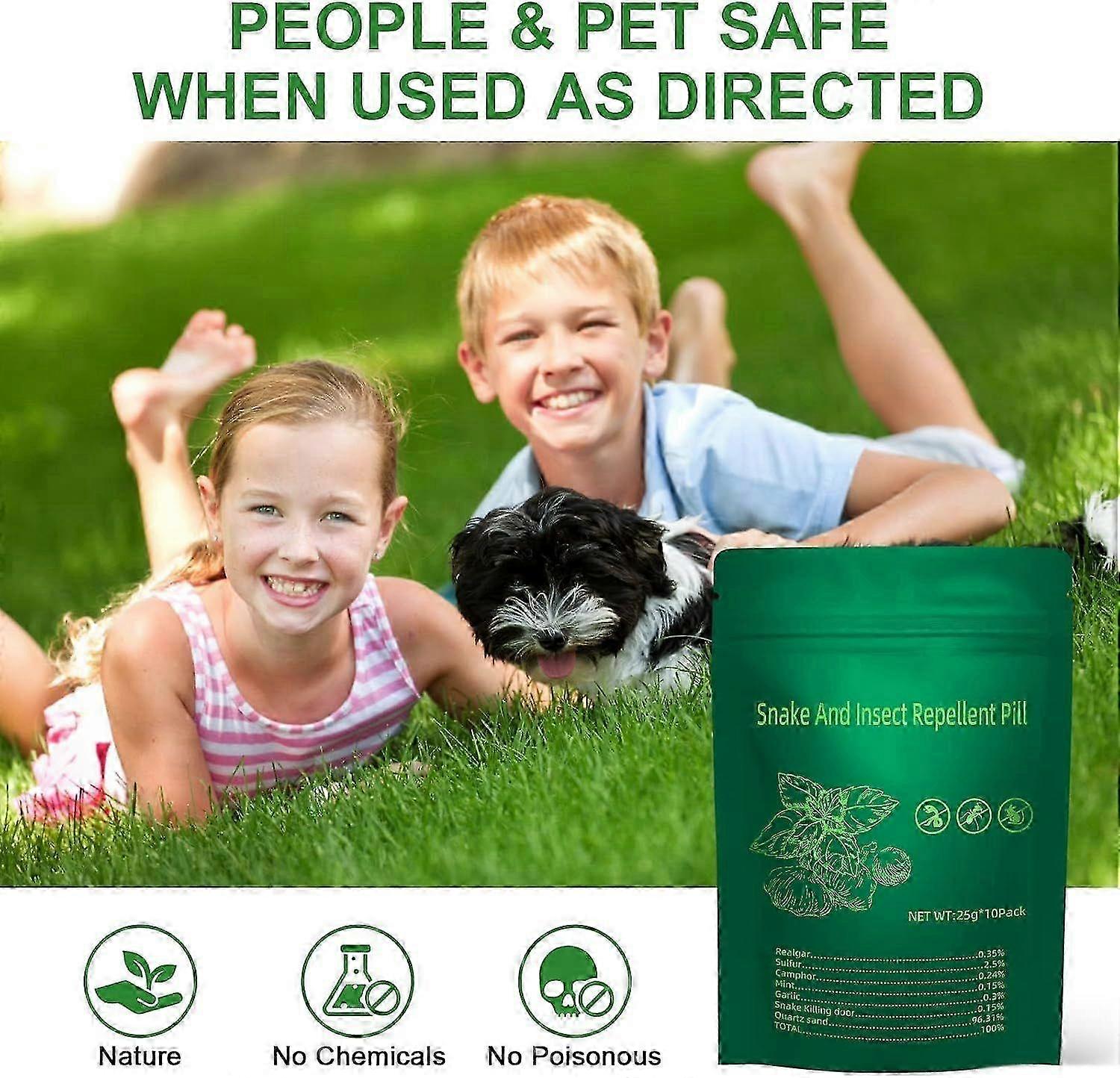 Bolas repelentes de cobras - eficazes e seguras para uso doméstico e externo